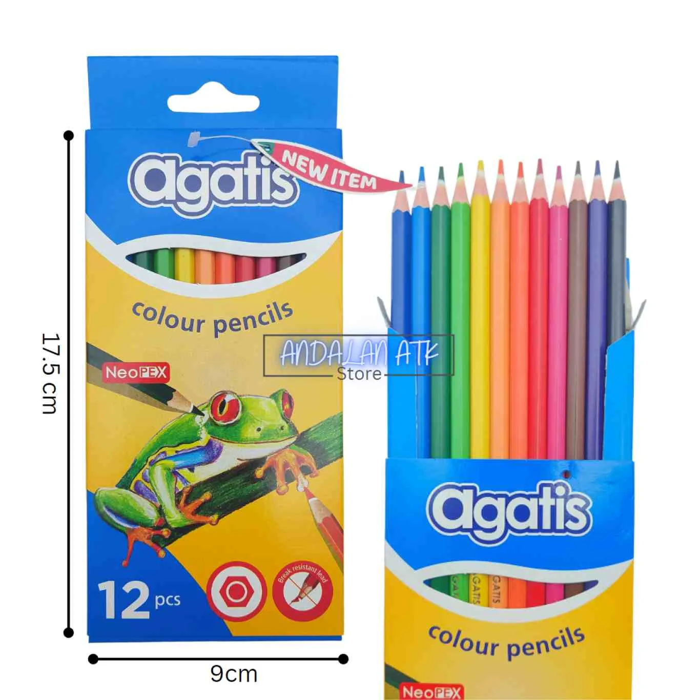 Pensil Warna Set 12